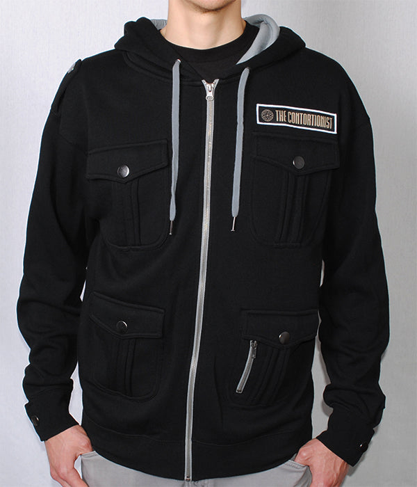 The Contortionist Mother Sun M65 Military Style Zip Hooded Sweatshirt