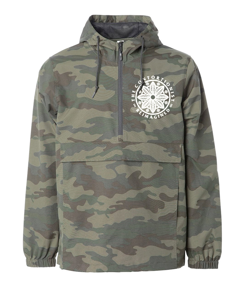 The Contortionist Reimagined Camo Hooded Windbreaker Jacket