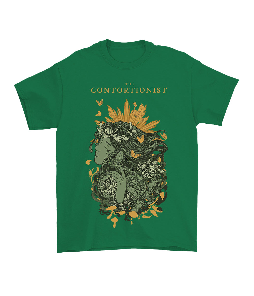 The Contortionist Language Shirt (Green)