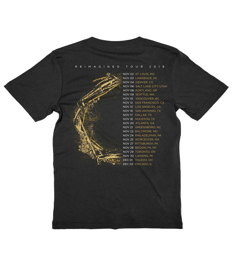The Contortionist Reimagined 2018 Tour Shirt