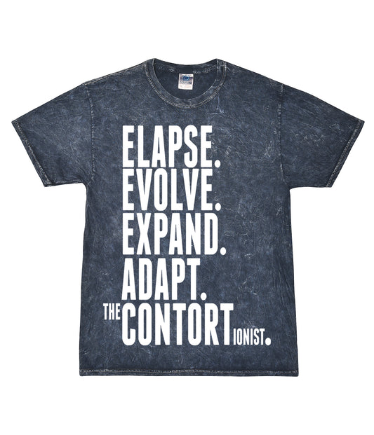 The Contortionist Elapse Mineral Wash Shirt (Navy)