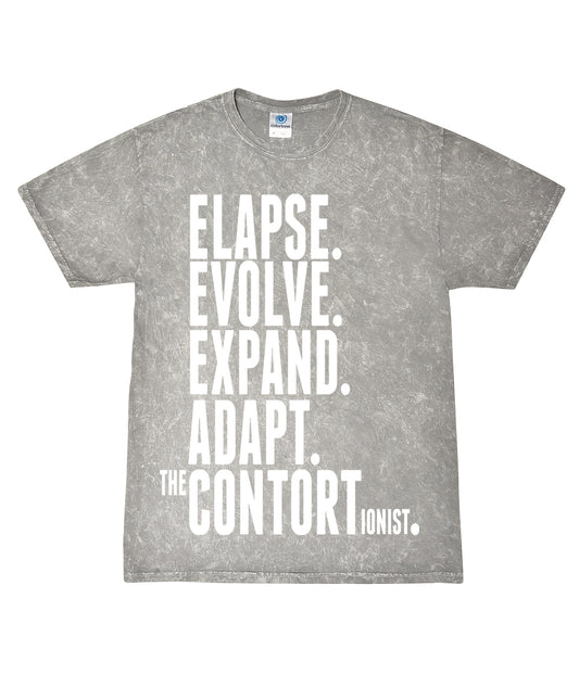 The Contortionist Elapse Mineral Wash Shirt (Grey)