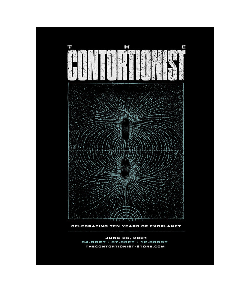 The Contortionist: Celebrating 10 Years of Exoplanet Poster